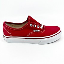 Vans Authentic Red True White Kids Classics Casual Shoes - £28.07 GBP