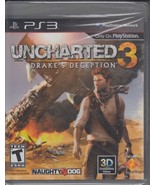 Uncharted 3: Drake&#39;s Deception PlayStation 3 PS3 Game - £38.55 GBP