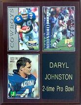 Frames, Plaques and More Daryl Johnston Dallas Cowboys 3-Card 7x9 Plaque - £17.69 GBP