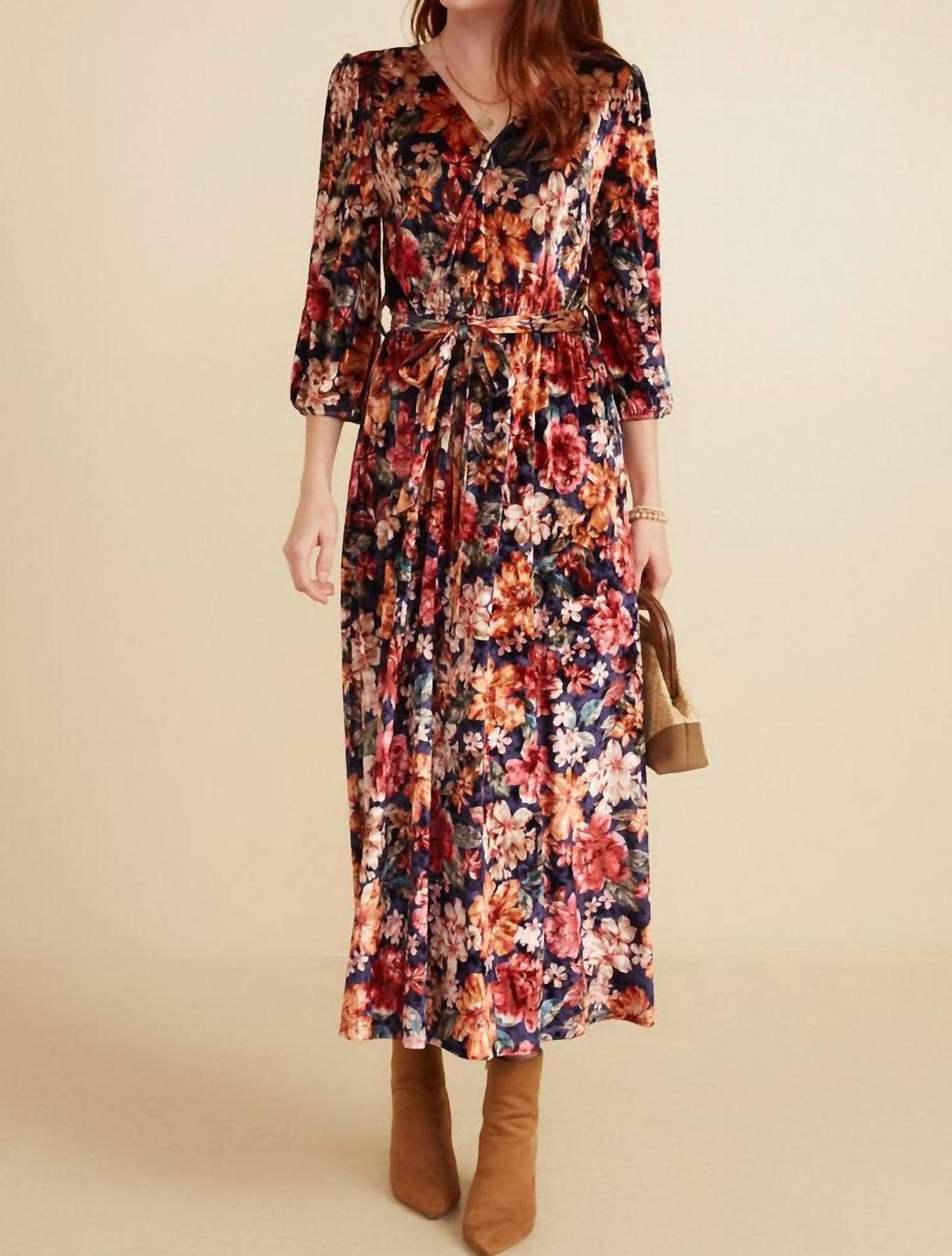 Hayden La emily floral Navy - $55.00
