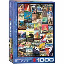 EuroGraphics Travel USA Vintage Ads Jigsaw Puzzle (1000 Piece) - $23.56