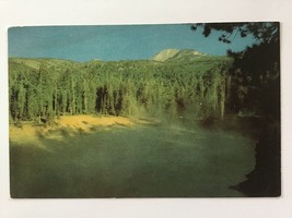  Vintage Postcard w/writing Unposted ✍️ Lassen Peak Boiling Springs Lake Usa - £1.91 GBP