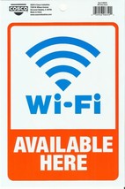 Wi-Fi AVAILABLE HERE Adhesive Sticker Decal WiFi SIGN door window COSCO ... - $413.05 MXN