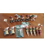 Golf Christmas Ornaments Lot of 13 Golfing Tee Club Ball Flag Raz MCF 8 ... - $707.15 MXN