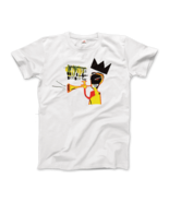 Basquiat Trumpet 1984 Artwork T-Shirt - £20.98 GBP