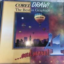 Corel Draw 4 - Vintage Photo Editing Software - 2 Discs Pc CD-ROM - $17.50