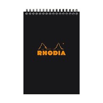 Rhodia A6 Notepad - Black  - $10.00