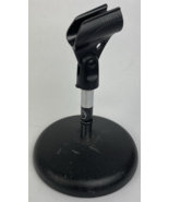 Vintage OEM Atlas DS-5 Microphone desk stand D7-5 DS-10 w Shure Mic Clip... - $40.73 CAD