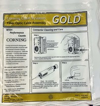 Corning Fiber Optic Cable Assembly 450190~Fiber Optic Performance Cleaning - $7.31