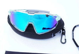 Kids Baseball &amp; Softball Sunglasses Sports 7-11U Polarized Transparent BLUE - $336.80 MXN