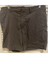 J Crew Men Gray Shorts 34 Bermuda Golf Polyester - $15.84