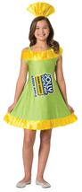 Jolly Rancher Green Apple Candy Costume Dress Girls Tween Hersheys Size 10-12 - £98.62 GBP