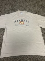 TONY STEWART #20 T-Shirt Size L - Joe Gibbs Racing - Chase Authentics - $9.85