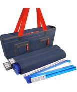Open Box! Linda Li American Soft Mahjong Set - White Tiles - Denim Blue - $134.81 CAD