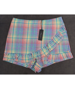 Romeo &amp; Juliet Couture Skort Size Large Multi Gingham - £45.24 GBP