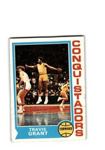 1974-75 Topps Basketball Travis Grant San Diego Conquistadors #259 (CREASED) - £0.77 GBP