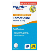 Famotidine Equate Maximum Strength Tablets, 20 mg, Acid Reducer - £32.56 GBP
