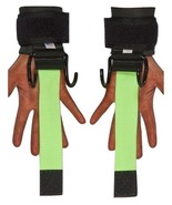 HAULIN HOOKS &#39;WOMENS&#39; Weightlifting Hooks &amp; Straps Combo. - £55.04 GBP