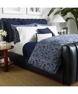Ralph Lauren COSTA AZZURRA Paisley Queen Duvet Comforter Cover EUC Blue ... - £139.91 GBP
