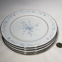 Set of 4 VTG Noritake Carolyn Salad Plates 8 3/8&quot; Fine China 2693 Discontin EUC - £26.30 GBP