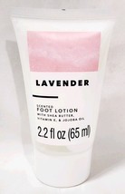 Lavender Scented FOOT LOTION Shea Butter Vitamin E Jojoba Oil 2.2 oz/65m... - $12.99