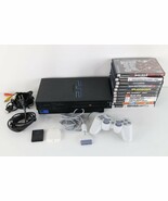 Sony Playstation 2 Video Game Console Bundle Controller Memory Card 11 G... - $7,654.19 MXN