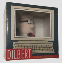 $10 Dilbert Plush Vintage 90s Scott Adams Action Figure Computer Box Sealed - £6.74 GBP