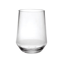 Set of Four Clear Tritan Plastic Stemless All Purpose Tumbler Wine Glasses - $3,667.20 MXN