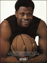 New York Knicks Patrick Ewing 1999 Got Milk ad 8 x 11 advertisement print - $4.23