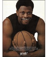 New York Knicks Patrick Ewing 1999 Got Milk ad 8 x 11 advertisement print - £3.31 GBP