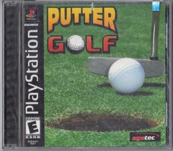 PUTTER GOLF-PLAYSTATION 1 NEW &amp; SEALED VIDEO GAME - $8.95