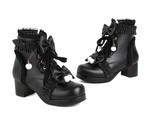 S med heels shoelace gothic lolita style ankle boots japanese harajuku women shoes thumb155 crop