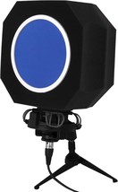 Professional Microphone Isolation Shield With Pop Filter,Reflection, Live Stream - £33.96 GBP