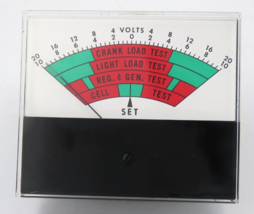 Vintage Honeywell Analog Volt Meter Panel Gauge - USA - 3.5&quot; x 4&quot; NOS - £23.42 GBP