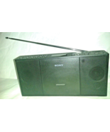 Rare Sony Zs-pe60 Slim Compact Boom box Radio/CD/USB Player 220V - $98.01