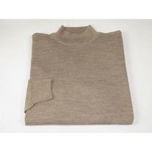 Men PRINCELY Soft Comfort Merinos Wool Sweater Knits Mock 1011-00 Mocha image 3