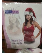 Jingle Bell Camisole Christmas/ Halloween Costume Sexy Santa (Sz Small) - £11.60 GBP