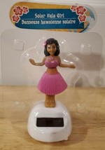 Solar Powered Sun Dancers Dancing Hawaiian Hula Girl in PINK - New in Package  - £3.93 GBP