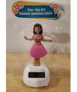 Solar Powered Sun Dancers Dancing Hawaiian Hula Girl in PINK - New in Pa... - £3.93 GBP