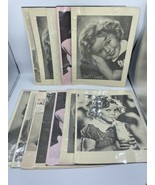 Shirley Temple Ephemera Lot Printed Or Copied Pictures Sepia Black & White READ - $9.74