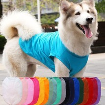 Summer Breeze Dog Vest - Stylish Cotton Shirt For Small To Extra Large Dogs - £8.66 GBP+