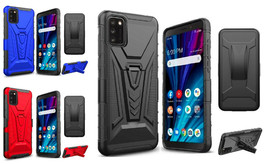 Tempered Glass / 3in1 Holster Cover Phone Case For Alcatel TCL A3X A600DL 6.0" - $9.36+