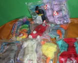 10 Piece TY McDonald&#39;s Teenie Beanie Baby Toys In Packages Inch Snort Me... - $34.64