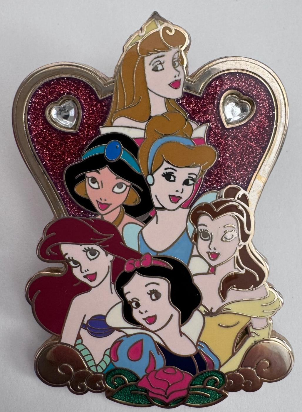 Disney 47847 Princess Gang 2006 Jewels Glitter Pin - $19.79