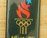 Vintage 1996 Atlanta US Centennial Olympic Games Souvenir Pin Torch Logo - $12.86