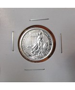 2025 1/4 oz British Britannia Bullion Silver coin (BU) - $322.92 MXN