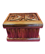 TÜRKISCHES PUZZLE, MAGISCHER GEHEIMTRICK, SCHMUCKBOX, ETUI, HOLZ, PANDOR... - $59.35