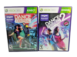 Harmonix Dance Central 1 and 2 Bundle (Microsoft Xbox 360, 2010) 100% Complete - £15.92 GBP