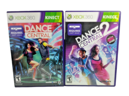 Harmonix Dance Central 1 and 2 Bundle (Microsoft Xbox 360, 2010) 100% Complete - £15.37 GBP