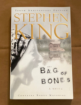 SC book Bag of Bones by Stephen King 10th Anniversary Edition 2008 Scribner - £2.39 GBP